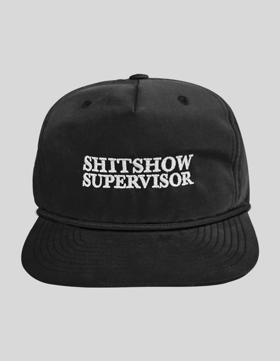 Shitshow Supervisor Cotton/Nylon Rope Hat - Greater Half