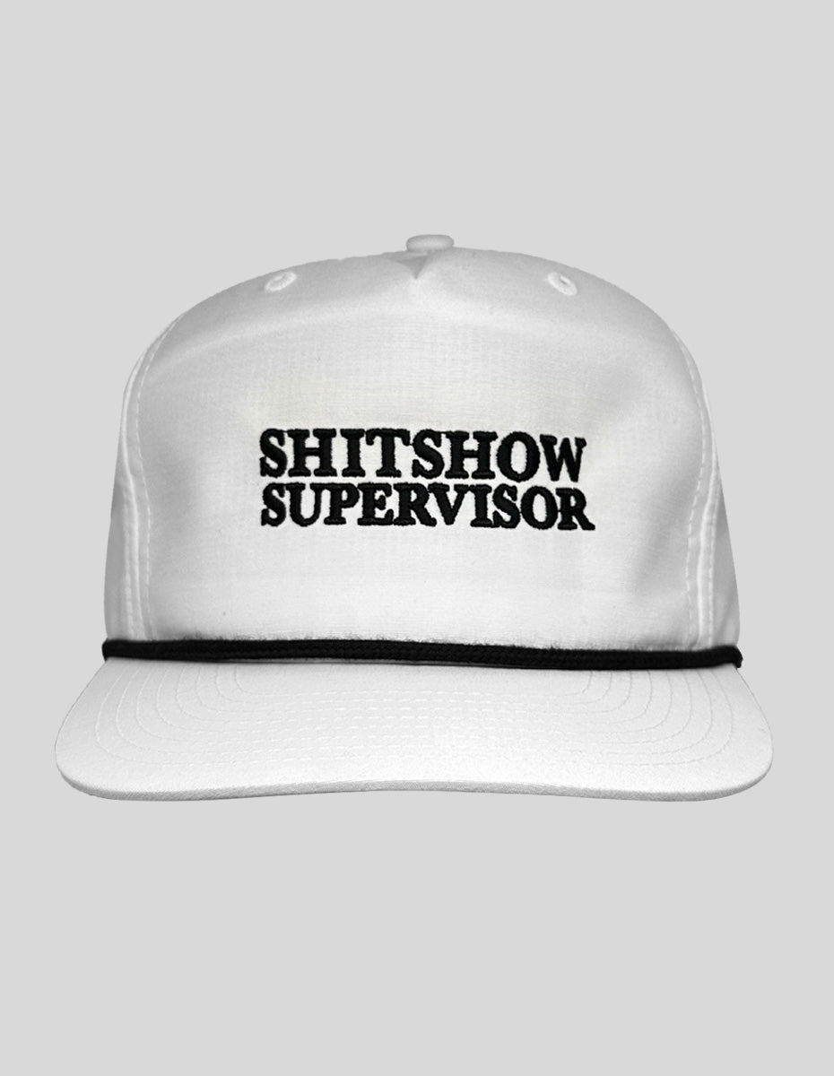 Shitshow Supervisor Cotton/Nylon Rope Hat - Greater Half