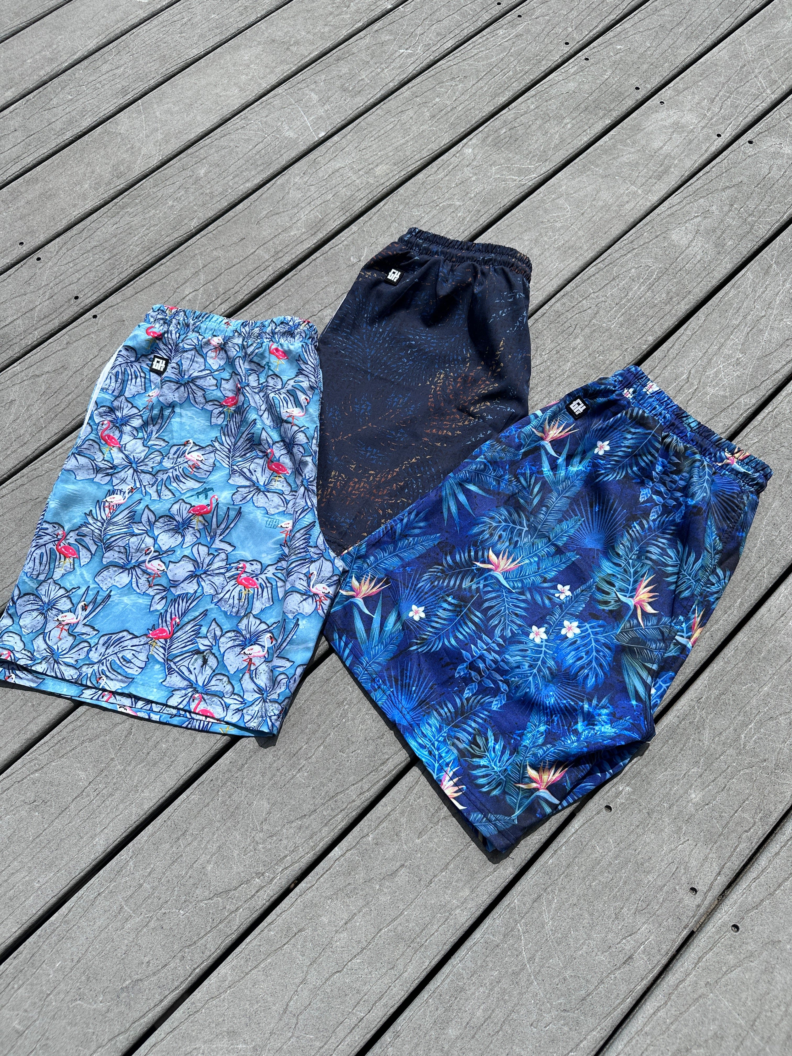 Thumbnail for Wild Mingos Swim Trunks - Greater Half