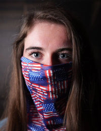 Thumbnail for Distressed Flag Face Defender - Greater Half