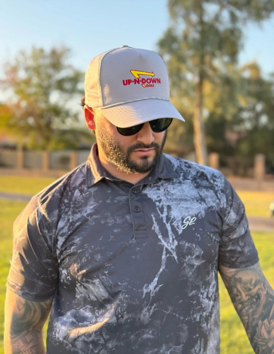 Up N Down - Performance 5-Panel Rope Hat