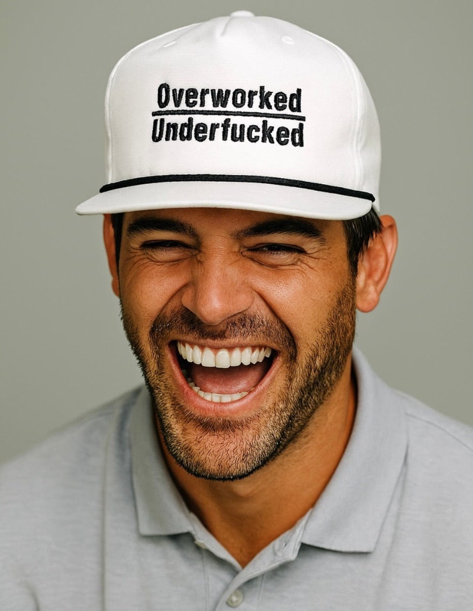 Overworked Cotton/Nylon Rope Hat Hat Greater Half