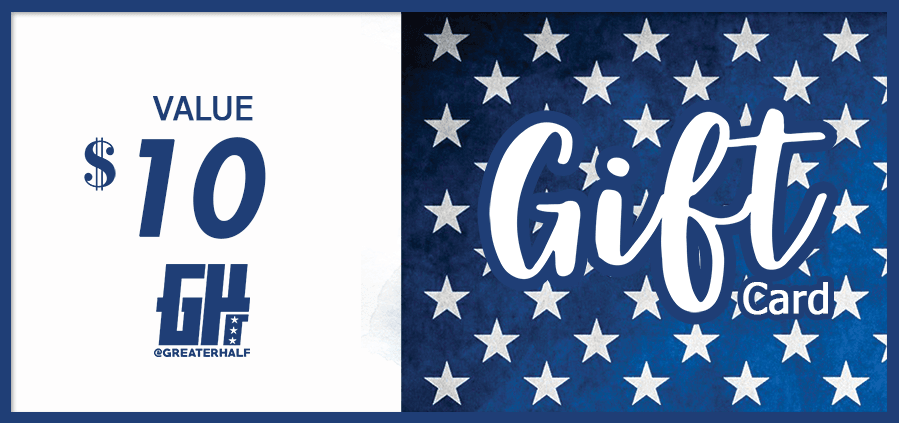 Thumbnail for Greater Half e-Gift Card - Greater Half