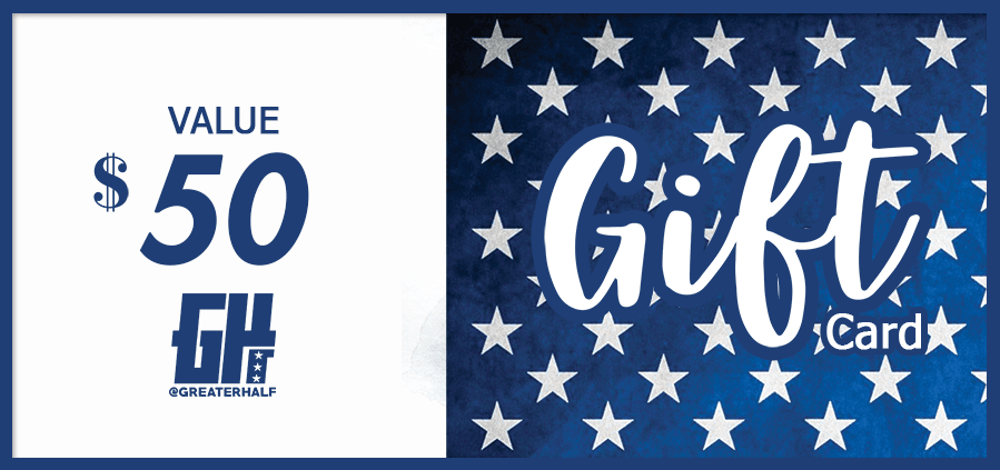 Thumbnail for Greater Half e-Gift Card - Greater Half