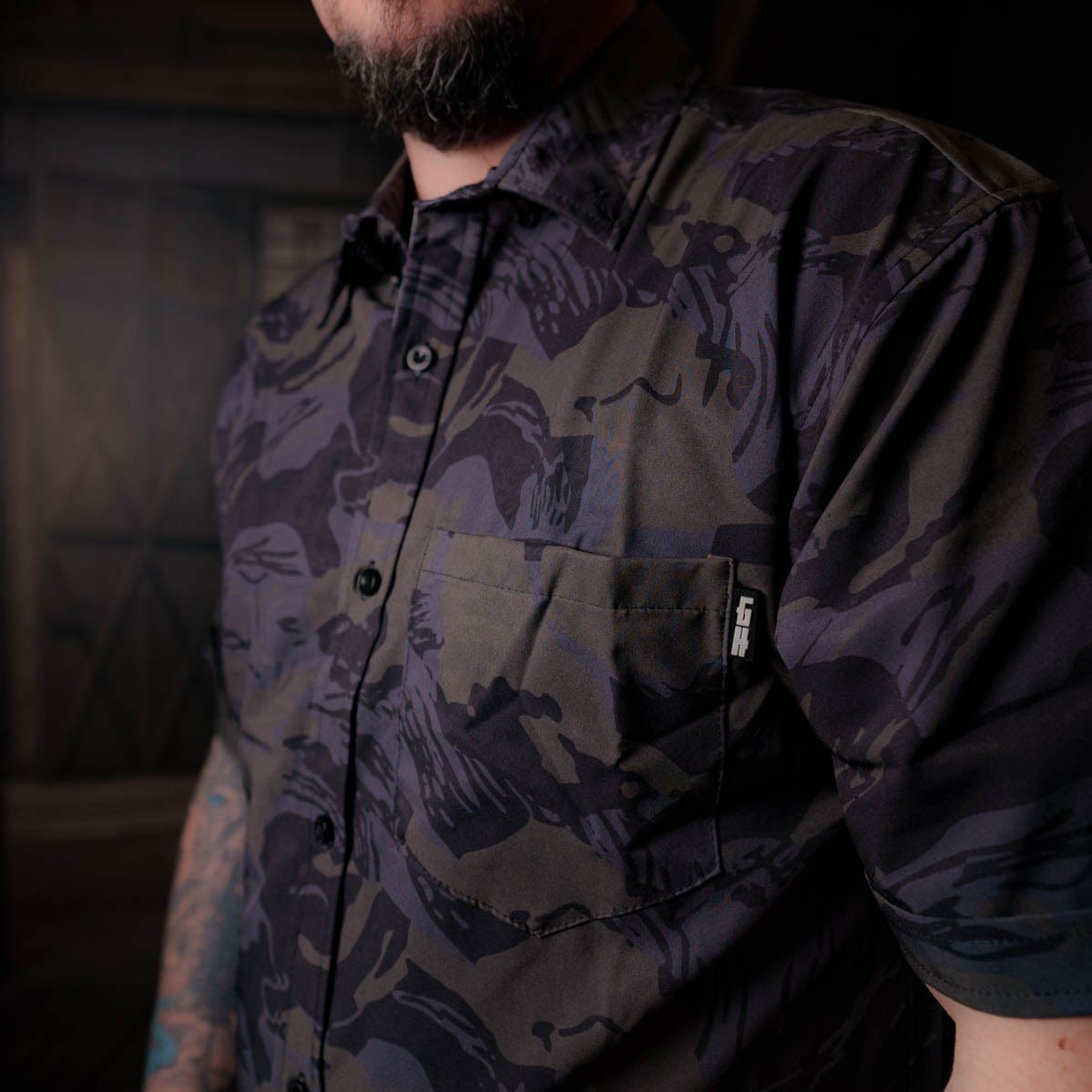 Thumbnail for Midnight Rhodie Button Down - Greater Half