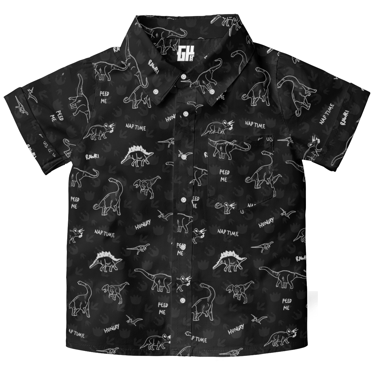 Thumbnail for Dinosaur Youth Button Down - Greater Half