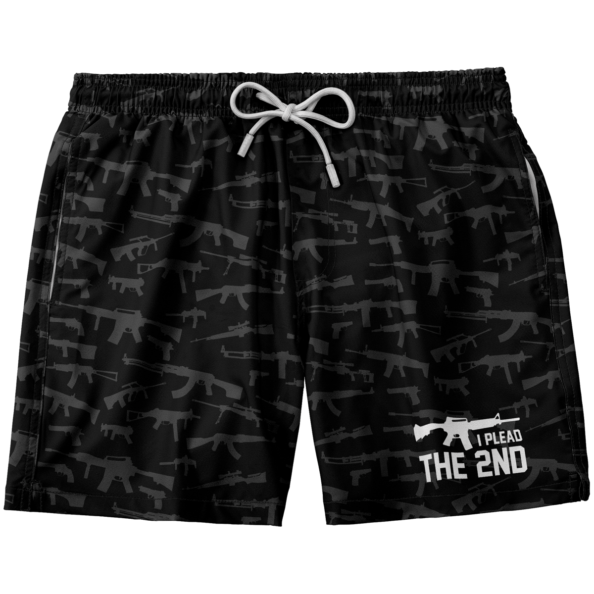 Thumbnail for I Plead The 2nd Swim Trunks - Greater Half