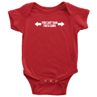 Thumbnail for You Can't Ban These Guns Onesie - Greater Half
