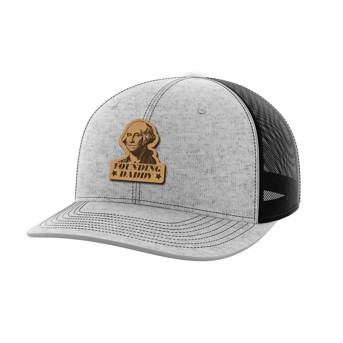 Thumbnail for Founding Daddy Leather Patch Hat - Greater Half