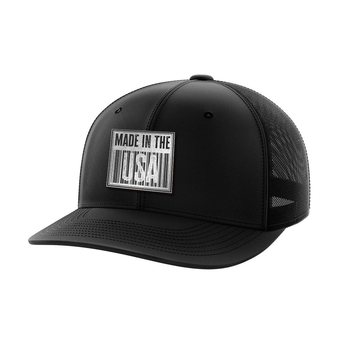 Thumbnail for Made In The USA Black Patch Hat - Greater Half
