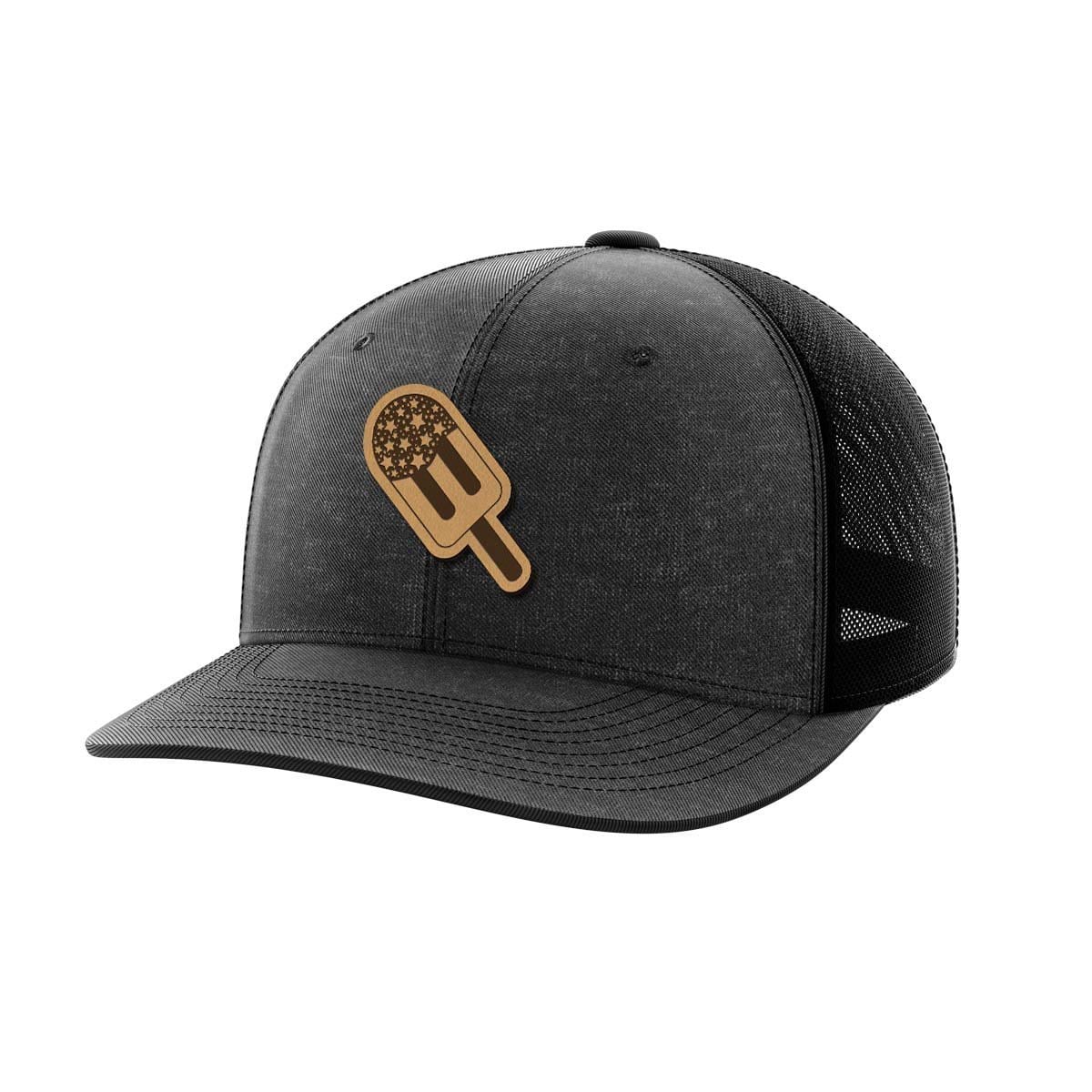 Thumbnail for Rocket Pop Leather Patch Hat - Greater Half