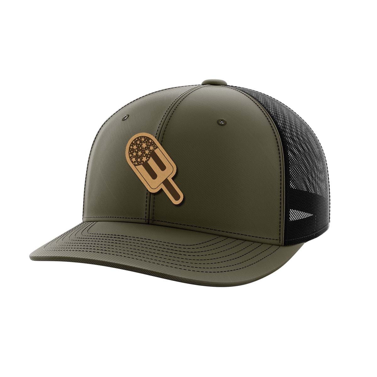 Thumbnail for Rocket Pop Leather Patch Hat - Greater Half