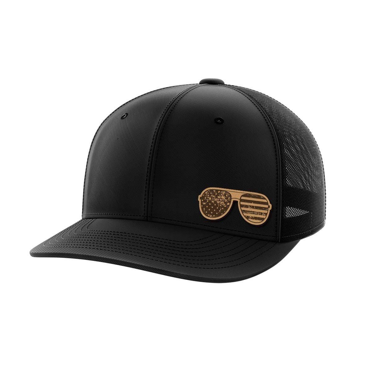 Thumbnail for Sunglasses Leather Patch Hat - Greater Half