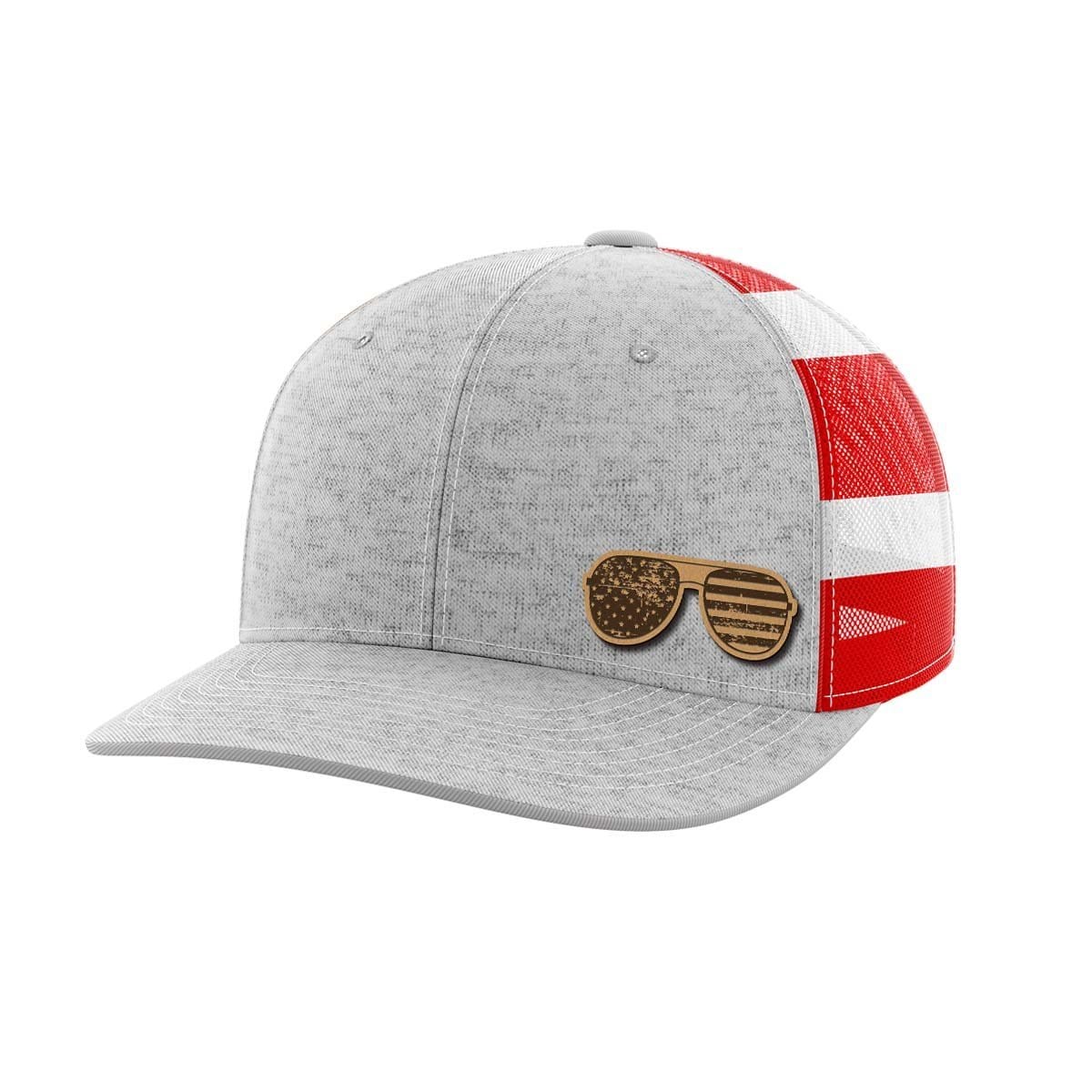 Thumbnail for Sunglasses Leather Patch Hat - Greater Half