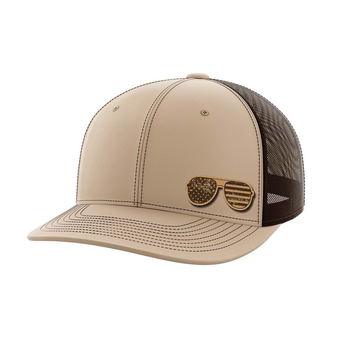 Thumbnail for Sunglasses Leather Patch Hat - Greater Half