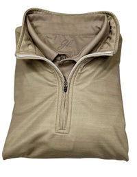 Thumbnail for Heathered Quarter Zip Quarter Zip Pullover Greater Half