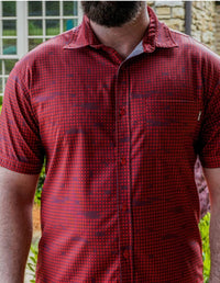 Thumbnail for Desert Night Camo Button Down Button Down Greater Half