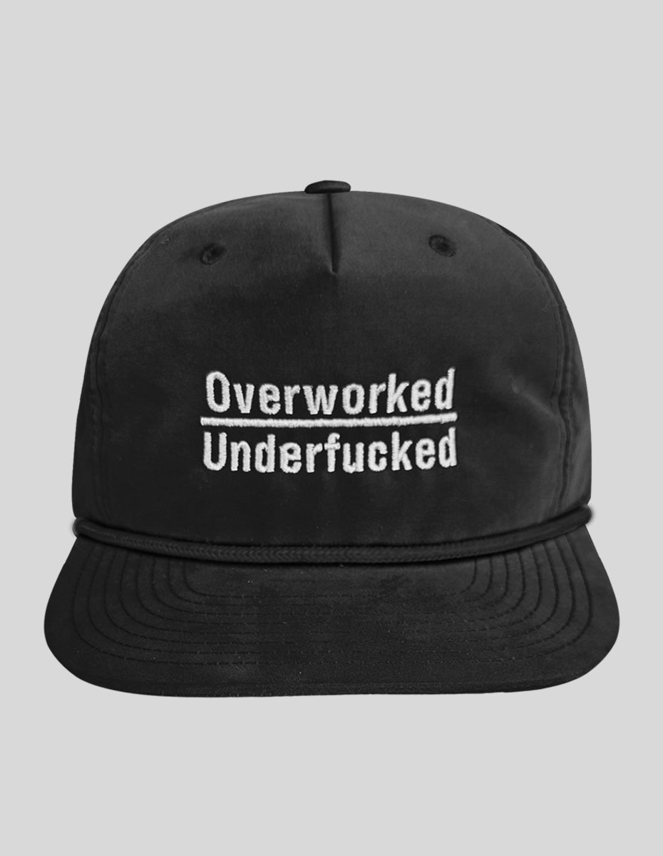Overworked Cotton/Nylon Rope Hat - Greater Half