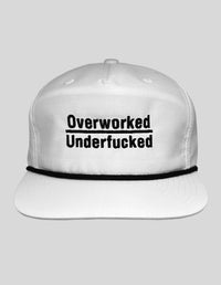 Thumbnail for Overworked Cotton/Nylon Rope Hat - Greater Half