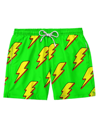 Thumbnail for Electric Bolt Swim Trunks - Greater Half