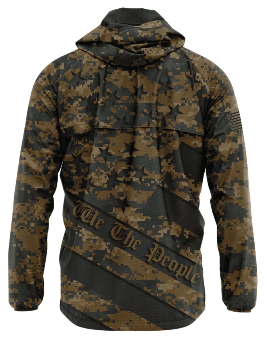 Woodland Digital Camo We The People Jacket - Greater Half
