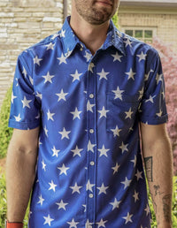 Thumbnail for Star Spangled Button Down - Greater Half