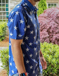 Thumbnail for Star Spangled Button Down - Greater Half
