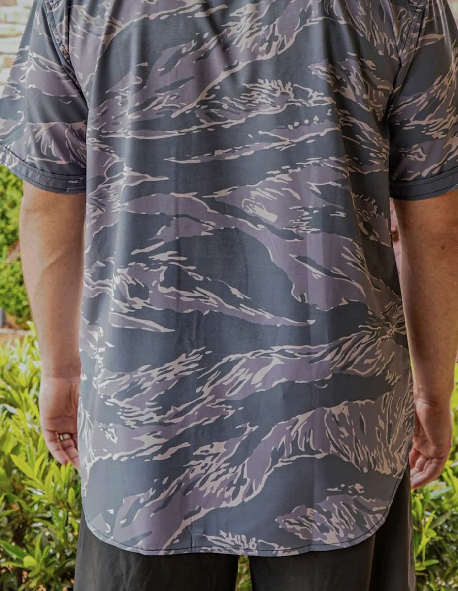 Tiger Camo Button Down - Greater Half