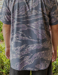 Thumbnail for Tiger Camo Button Down - Greater Half