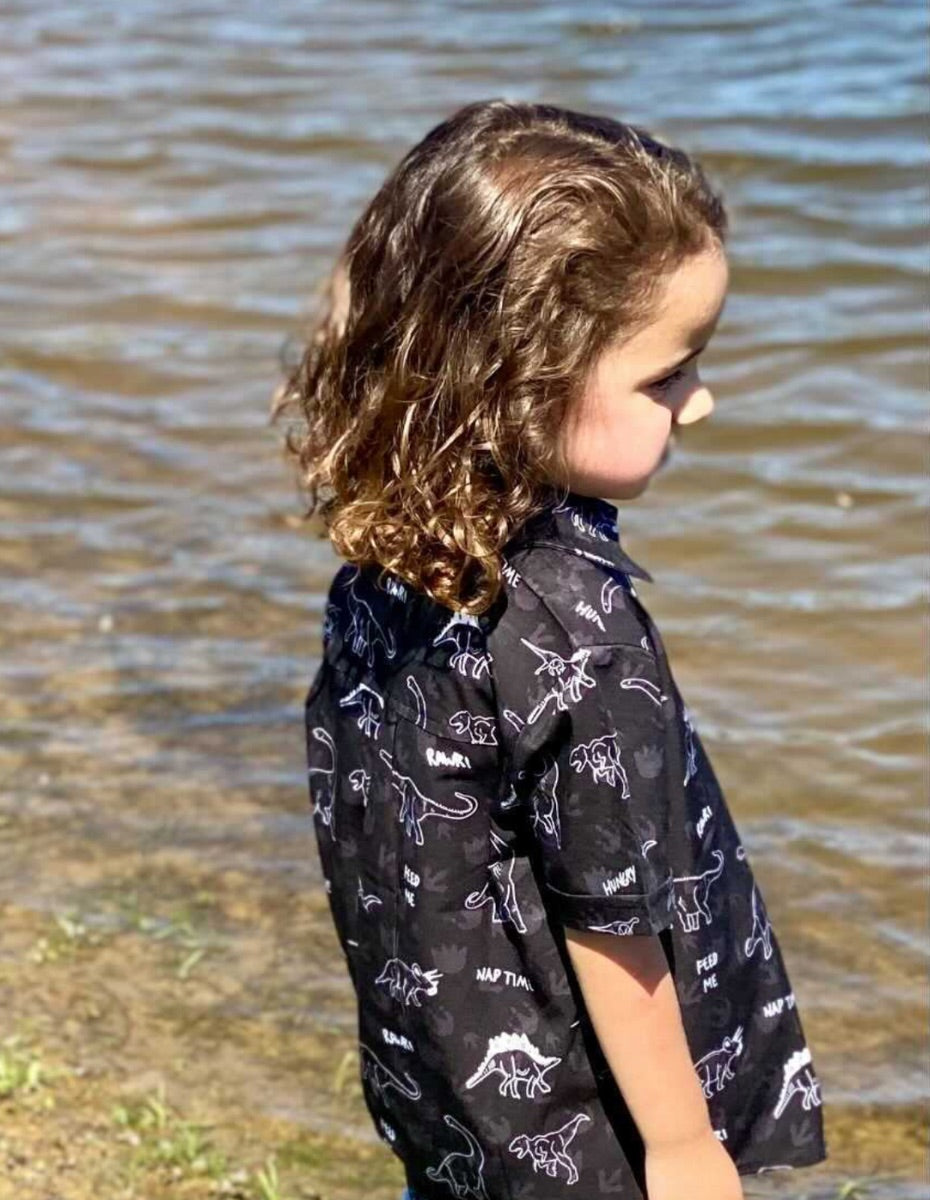 Dinosaur Youth Button Down - Greater Half