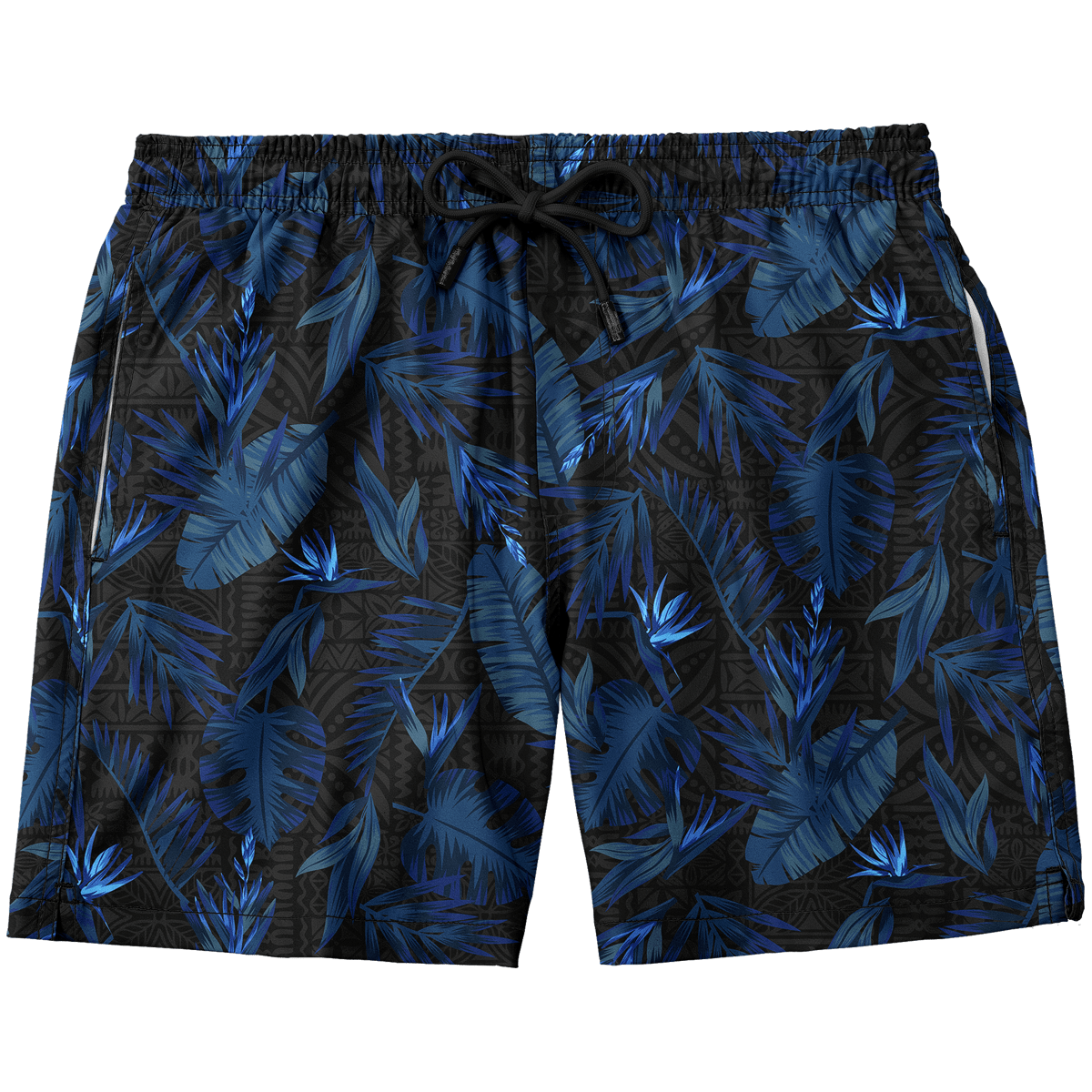 Tribal Flower Swim Trunks - Greater Half