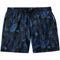 Thumbnail for Tribal Flower Swim Trunks - Greater Half