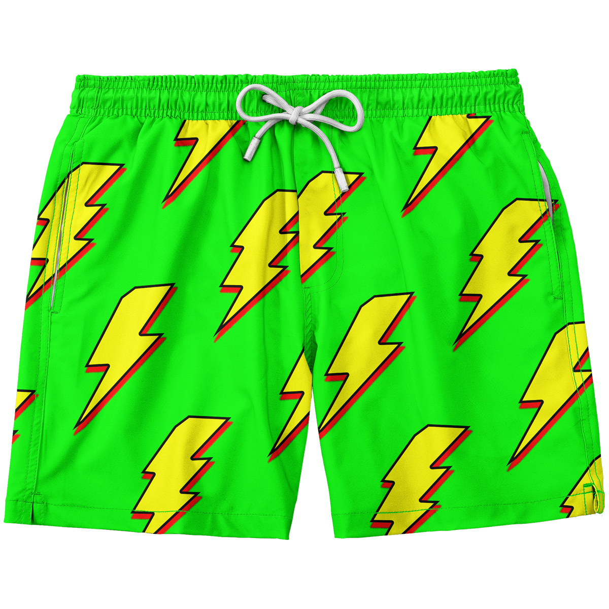 Electric Bolt Swim Trunks - Greater Half