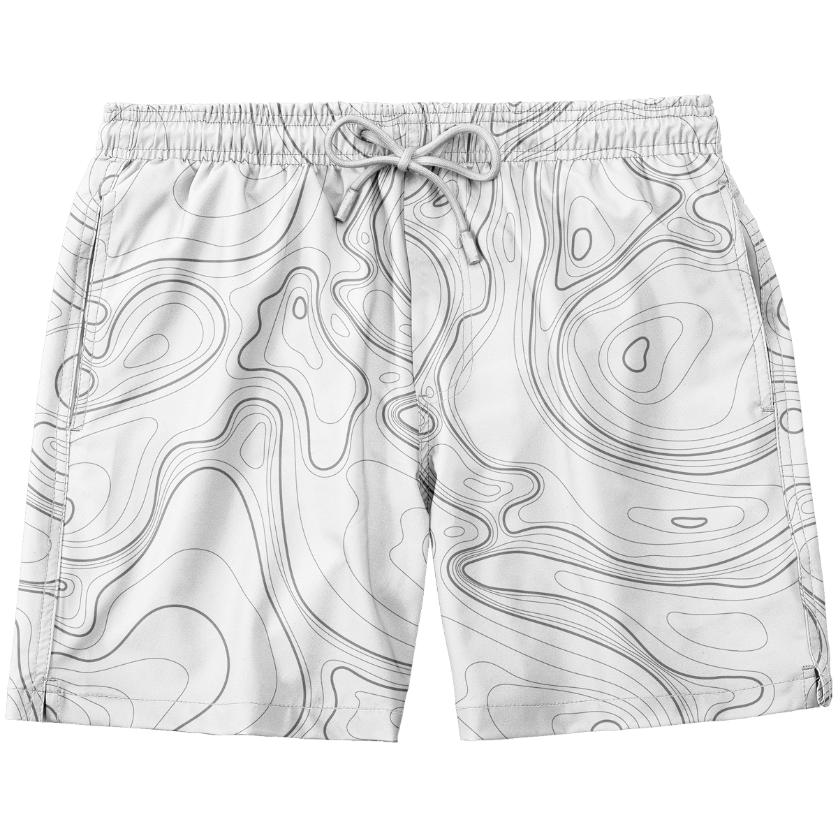 White Topo Swim Trunks - Greater Half