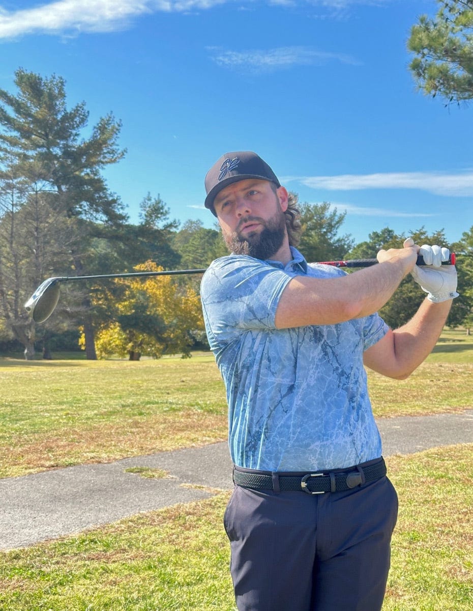Light Blue Havoc Polo - Greater Half