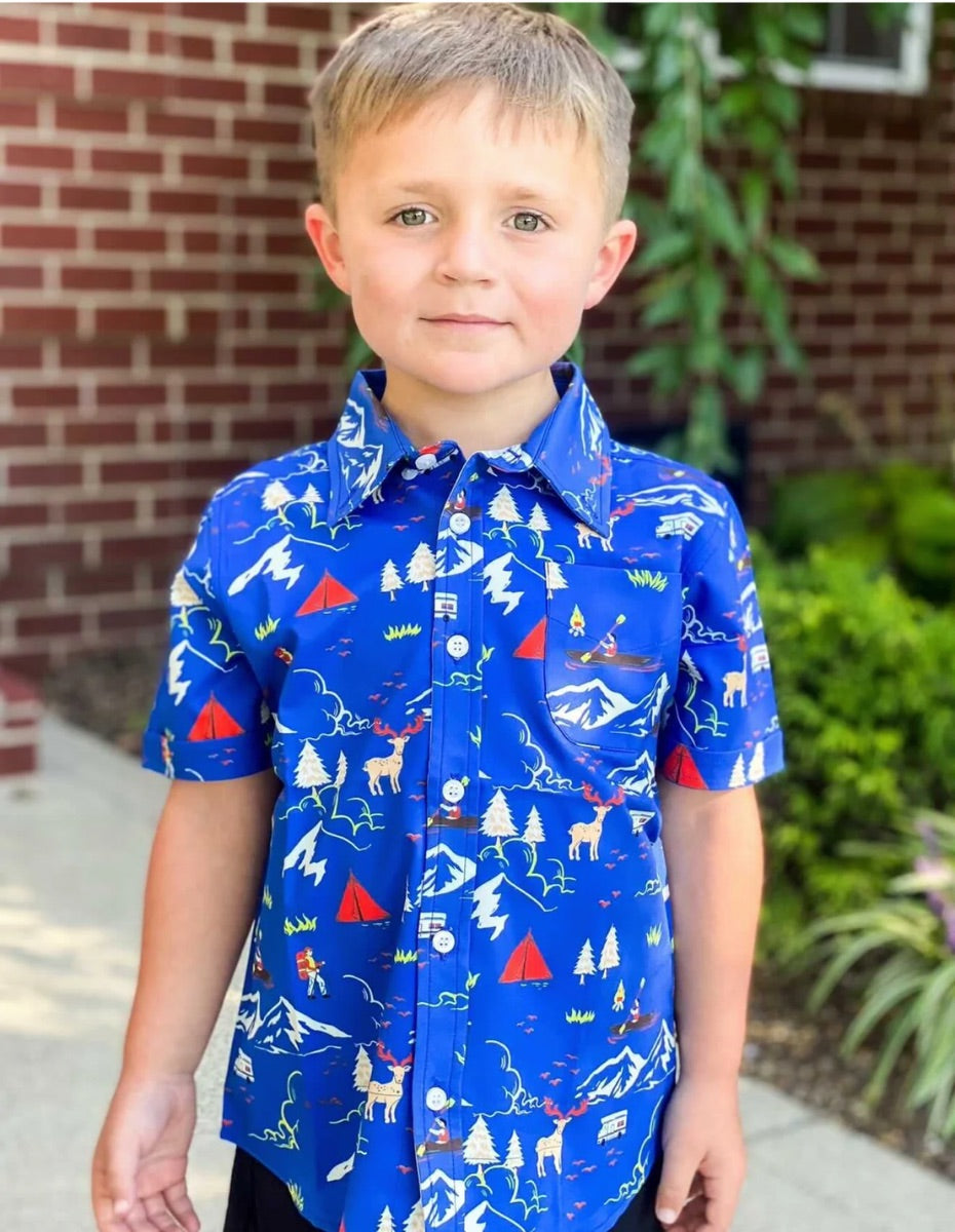 Campfire Youth Button Down - Greater Half