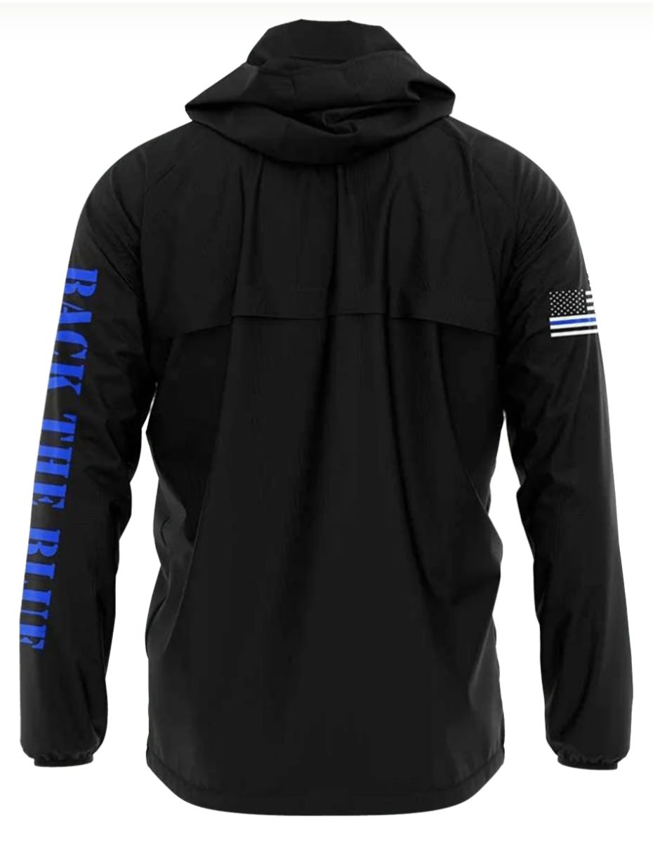 Thin Blue Line - Rain Jacket - Greater Half