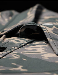 Thumbnail for Tiger Camo Button Down - Greater Half