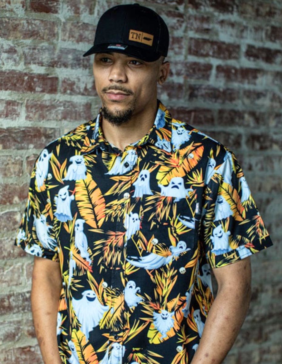 Ghost Party Button Down - Greater Half