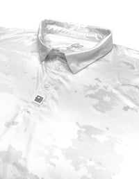Thumbnail for Sky Blue Camo Polo Golf Polo Greater Half
