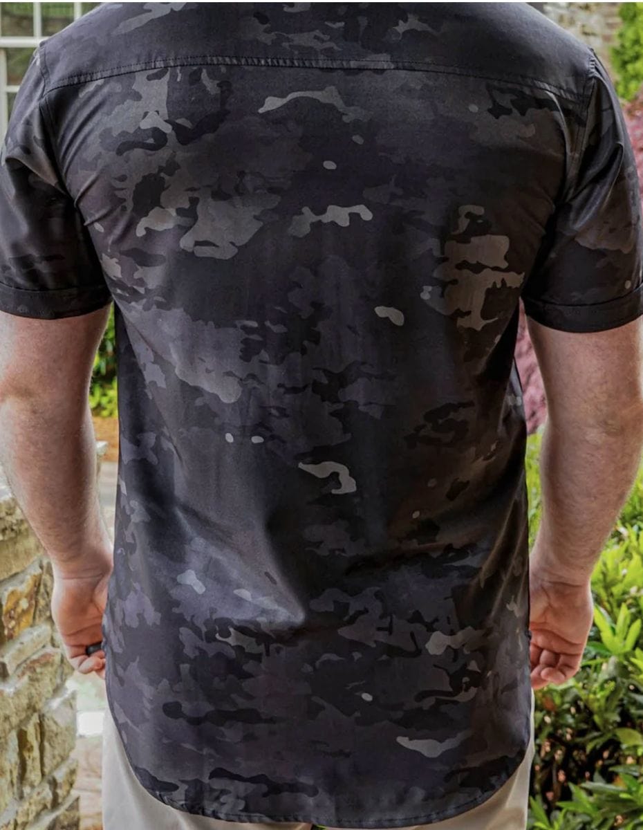 Arctic Camo Button Down Button Down Greater Half