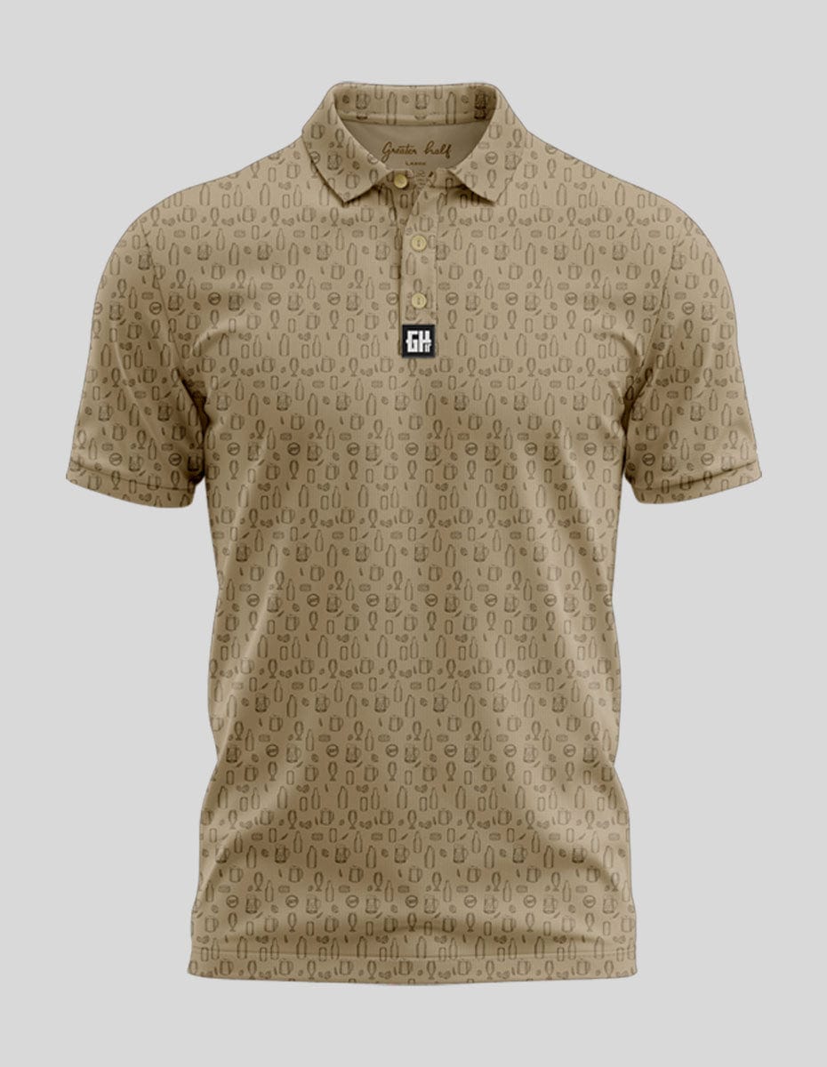 Beer Me Polo Golf Polo Greater Half S