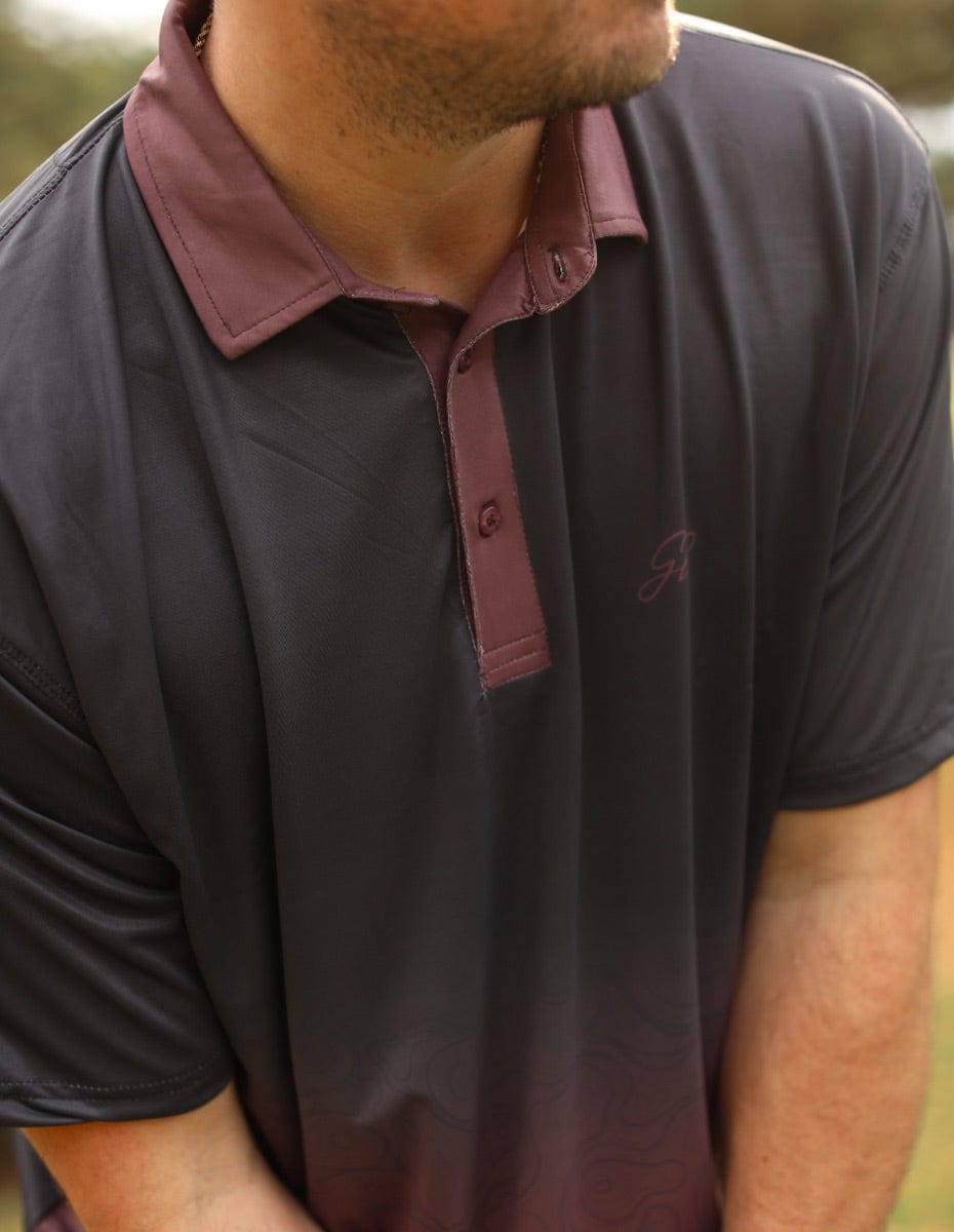Gradient Topo Golf Polo Greater Half