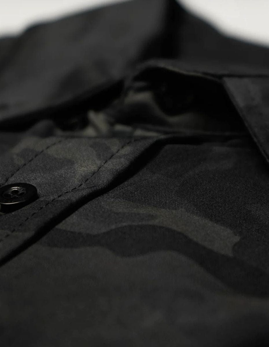 Arctic Camo Button Down Button Down Greater Half