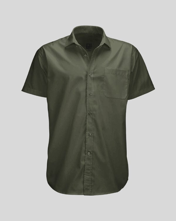 Fundamentals Button Down Button Down Greater Half S Dark Olive