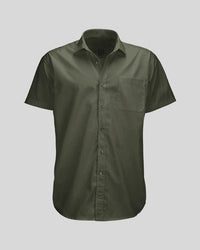 Thumbnail for Fundamentals Button Down Button Down Greater Half S Dark Olive