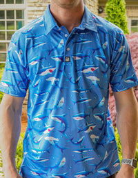 Thumbnail for Sharks Polo Golf Polo Greater Half