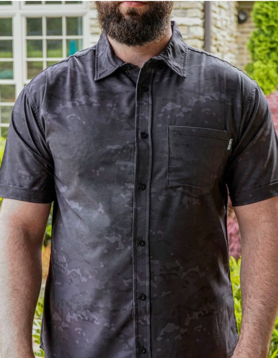Arctic Camo Button Down Button Down Greater Half
