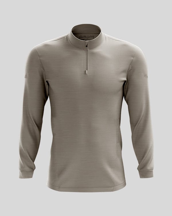 Heathered Quarter Zip Quarter Zip Pullover Greater Half S