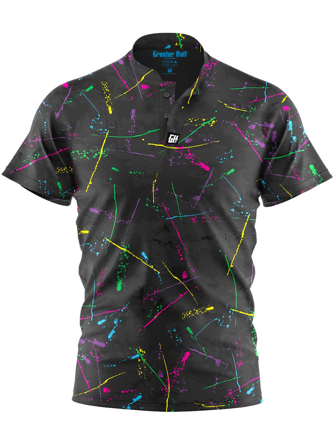 Ink Drip - Performance Polo - Greater Half